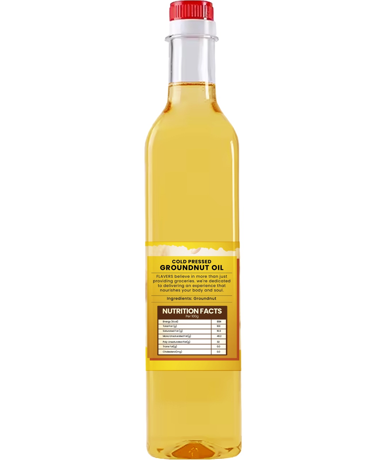 Aadira Cold Pressed Groundnut Oil - Image 3