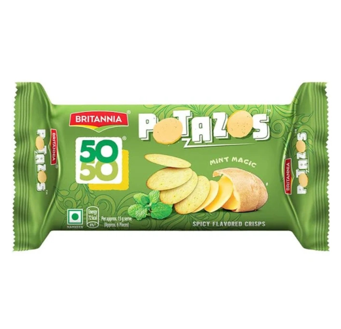 Britannia 50-50 Potazos Mint